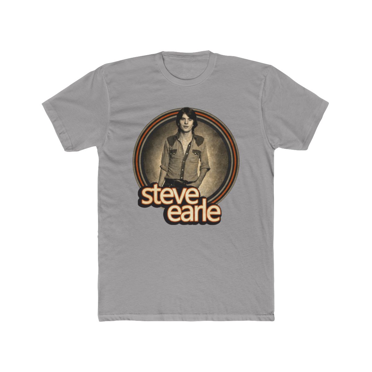 A circle steve earle vintage T Shirt - alternate angle 2, merchandise