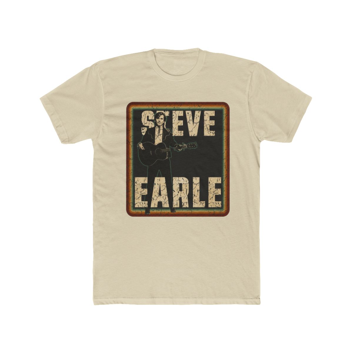 A frame - steve Earle, art drawing #60762, T Shirt - alternate angle 4, merchandise