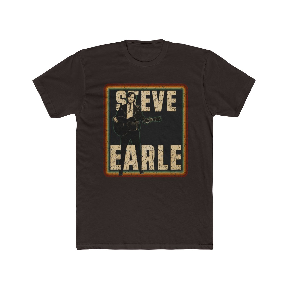 A frame - steve Earle, art drawing #60762, T Shirt - alternate angle 3, merchandise