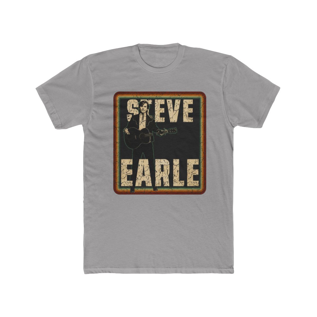 A frame - steve Earle, art drawing #60762, T Shirt - alternate angle 2, merchandise