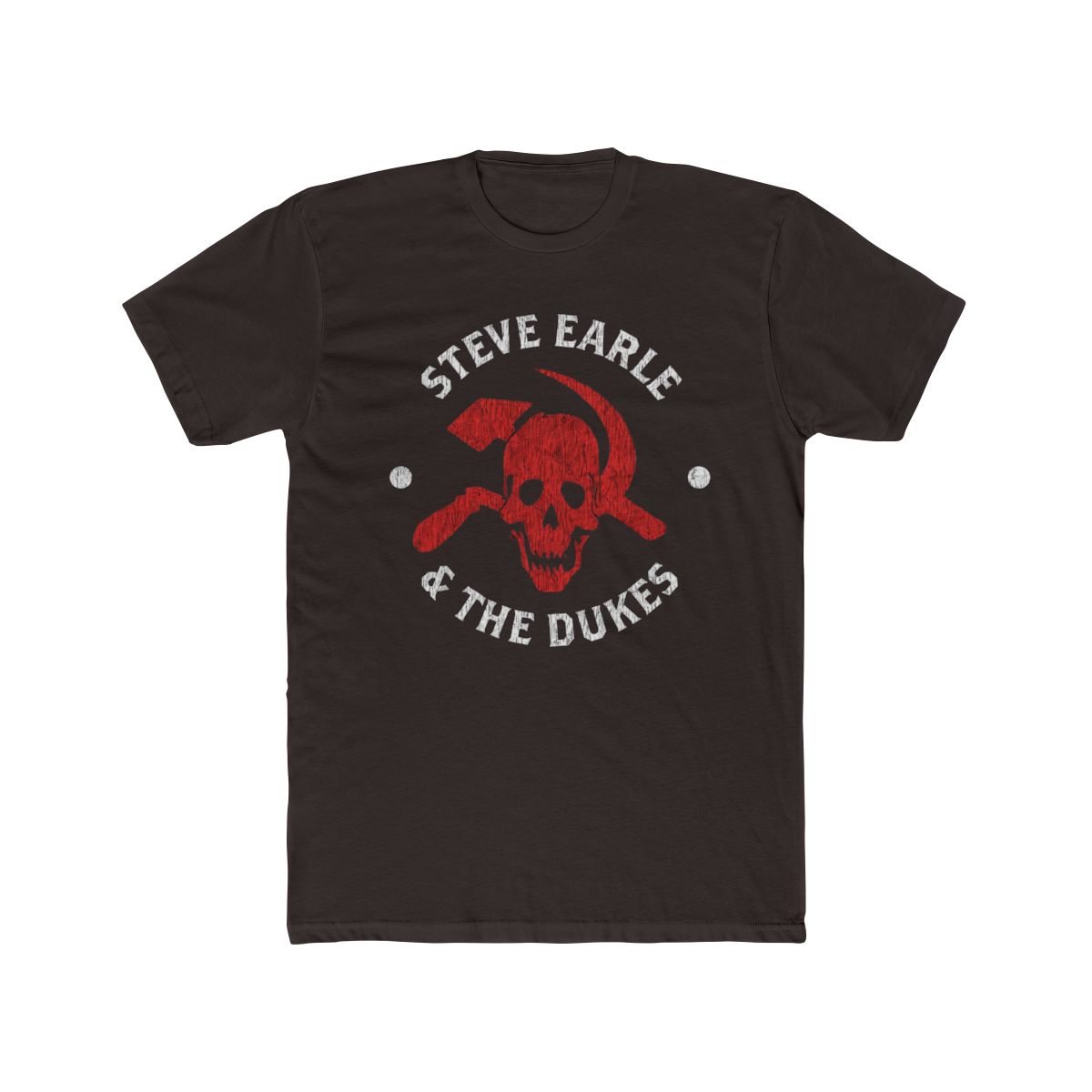 Steve Earle - Steve Earle & The Dukes Skull T Shirt - alternate angle 2, merchandise