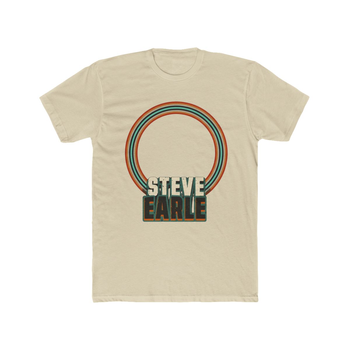 a circle Steve earle vintage, T Shirt - alternate angle 4, merchandise
