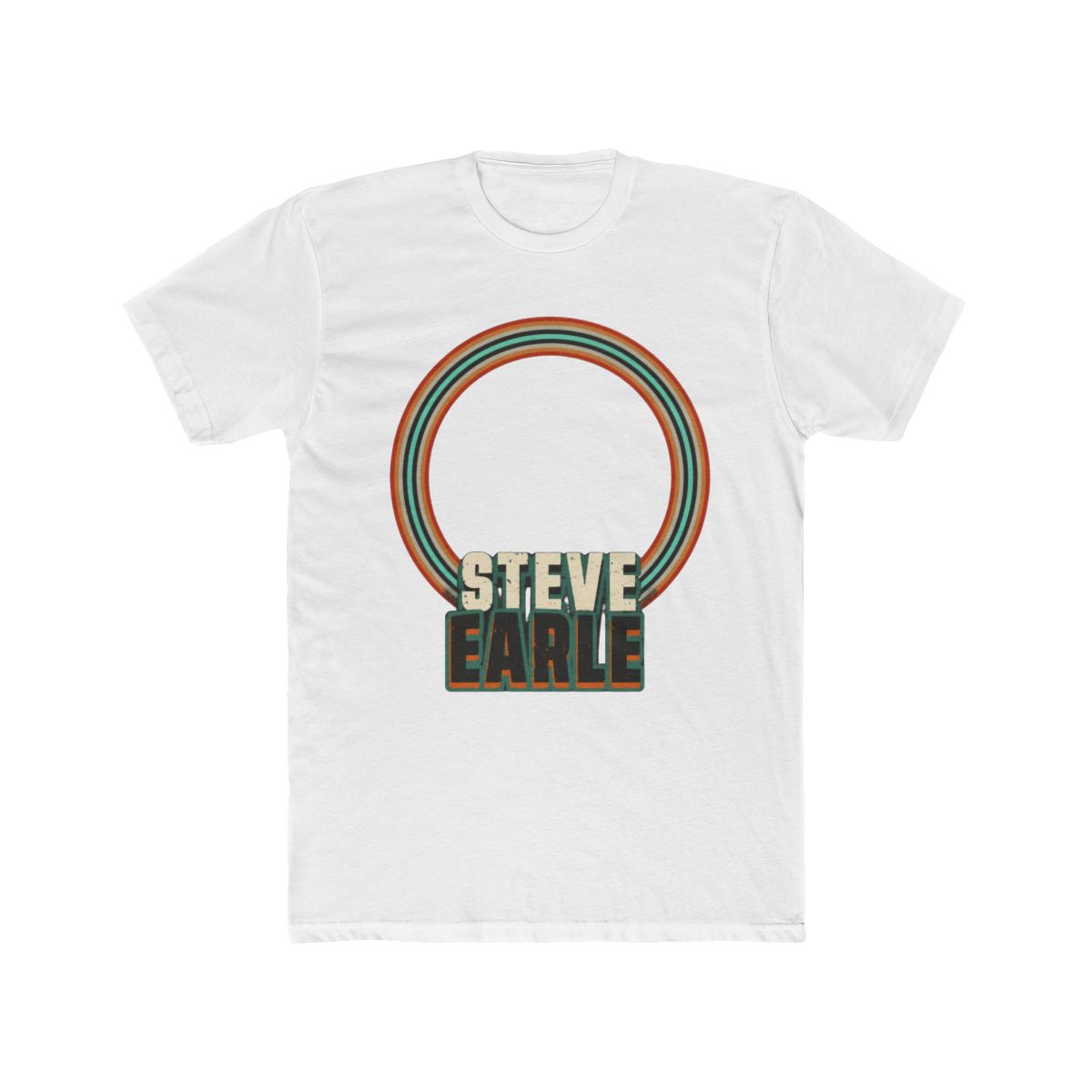 a circle Steve earle vintage, T Shirt - Official T-Shirts merchandise