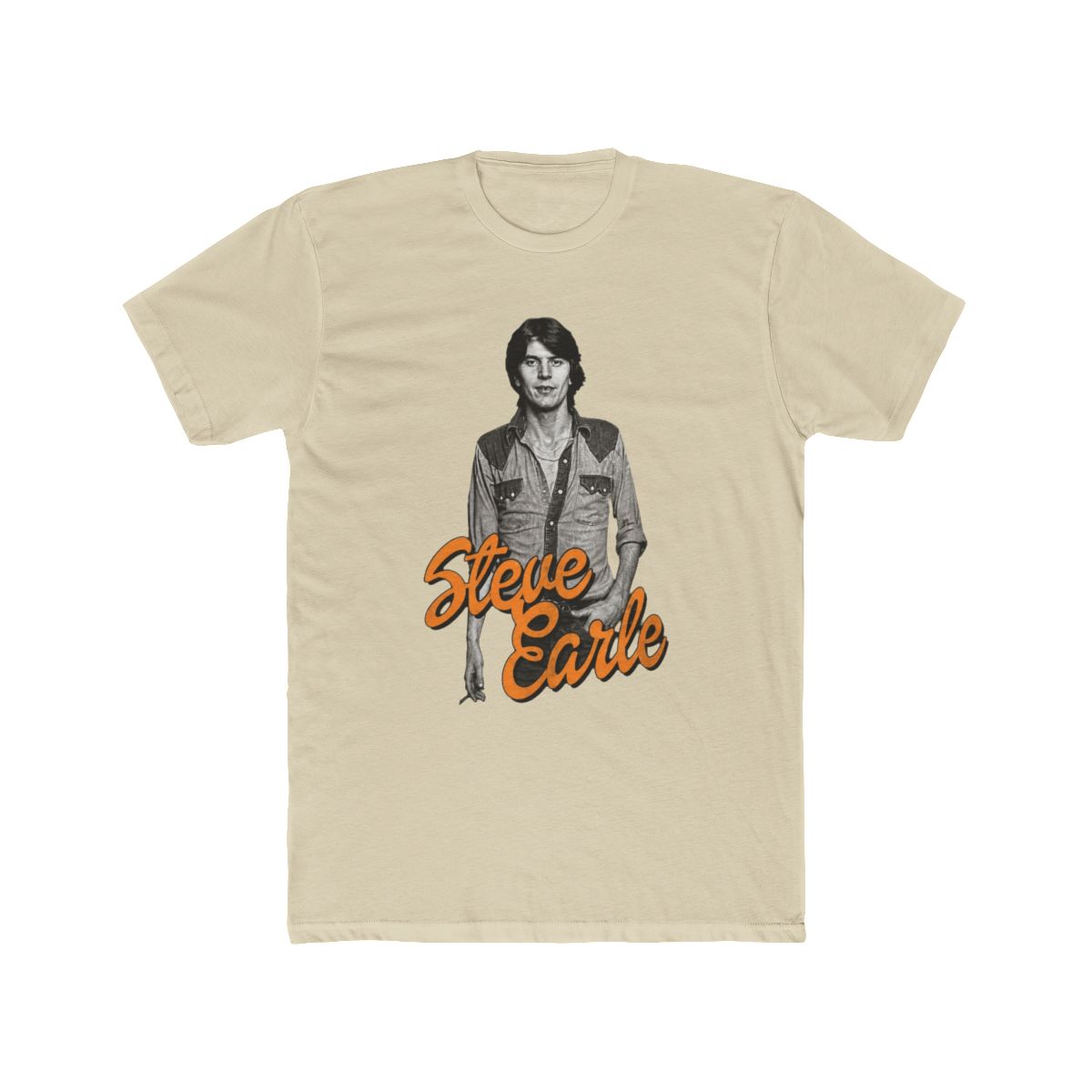 Steve Earle Retro Folk Singer Songwriter Fan Art Classic