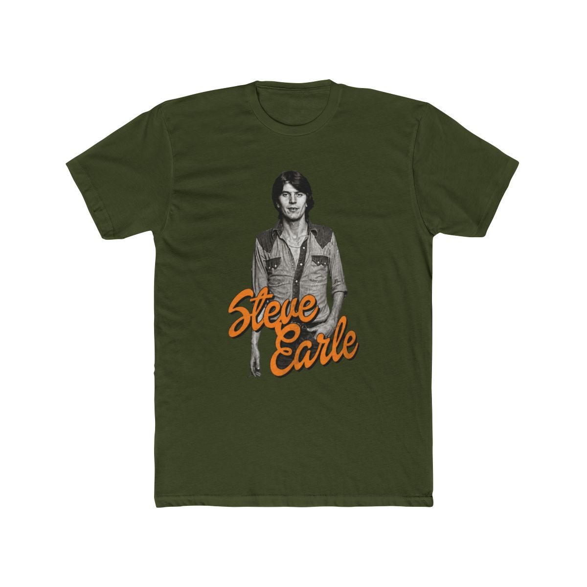 Steve Earle Retro Folk Singer Songwriter Fan Art Classic - alternate angle 5, merchandise