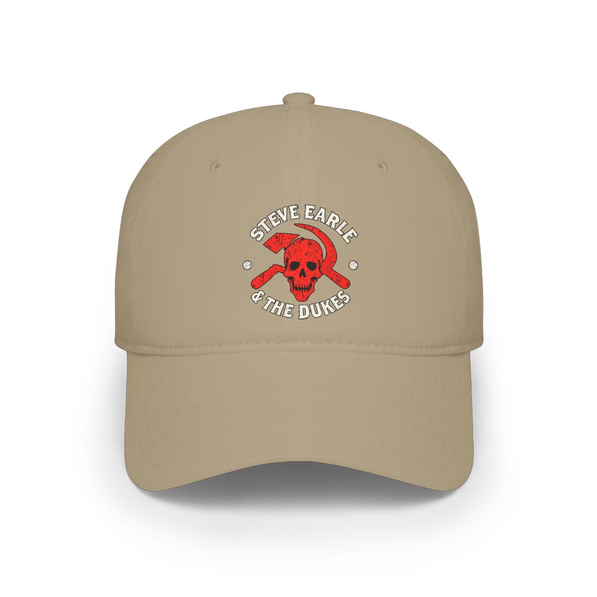 Low Profile Baseball Cap | Steve Earle Merch - alternate angle 3, merchandise